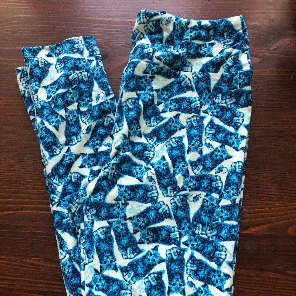 Lularoe OS cat leggings. Unicorn.